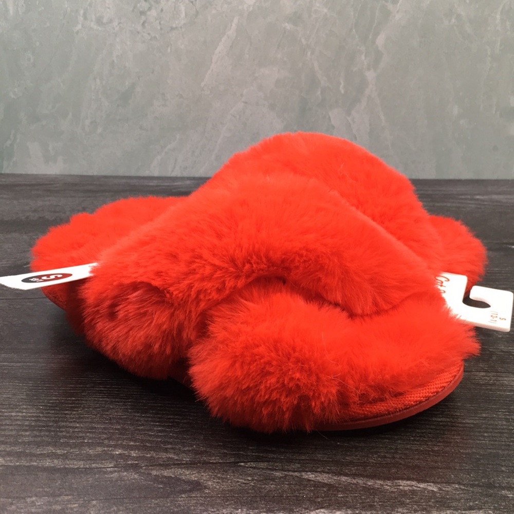 🐙 Cat & Jack Mackenzie Slide Slippers Red